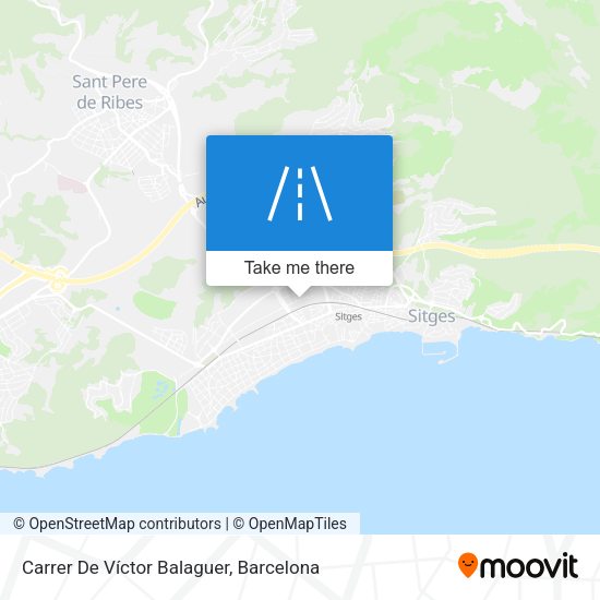 Carrer De Víctor Balaguer map