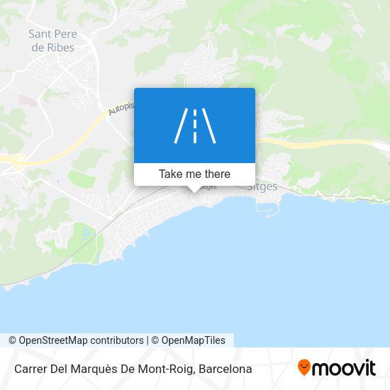 Carrer Del Marquès De Mont-Roig map