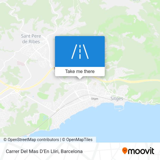 Carrer Del Mas D'En Lliri map