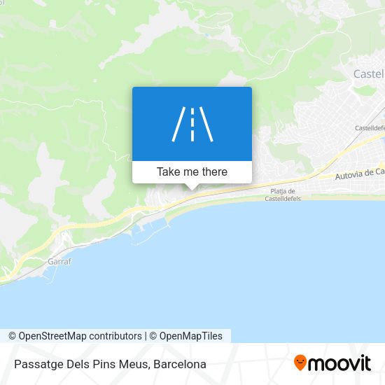 Passatge Dels Pins Meus map