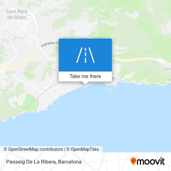 Passeig De La Ribera map