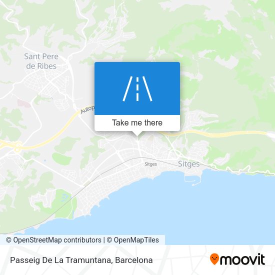 Passeig De La Tramuntana map