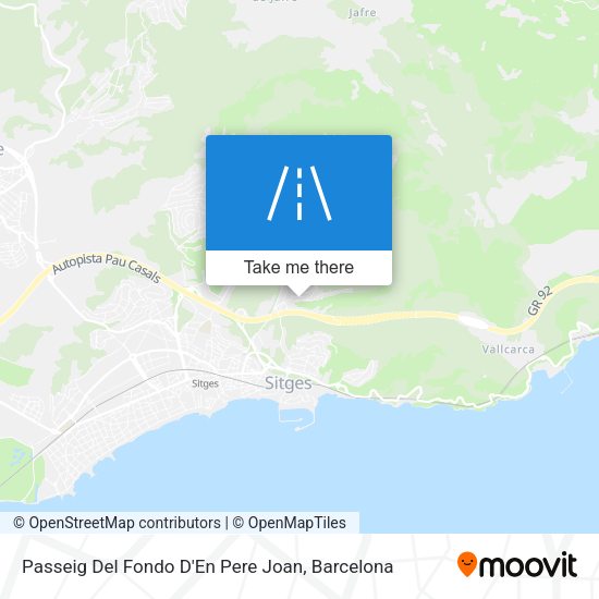 Passeig Del Fondo D'En Pere Joan map