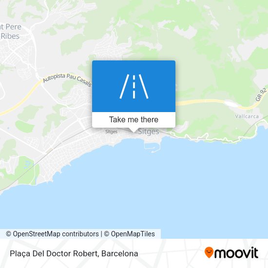 Plaça Del Doctor Robert map