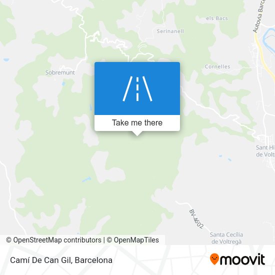 Camí De Can Gil map