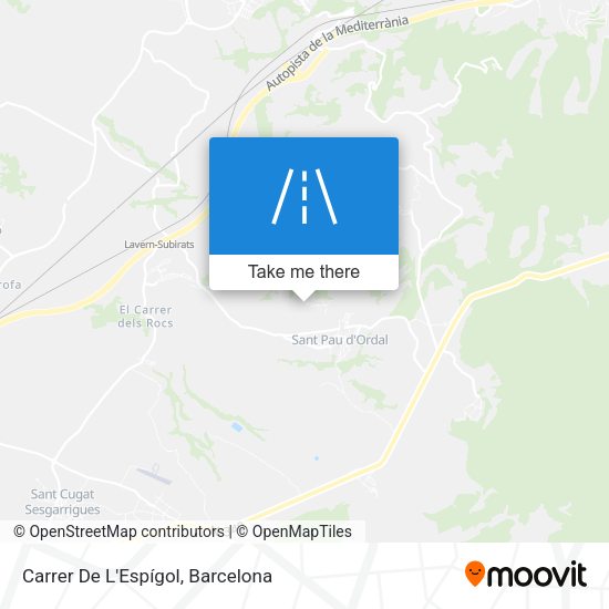 Carrer De L'Espígol map