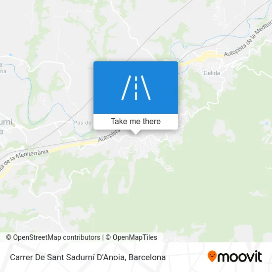 Carrer De Sant Sadurní D'Anoia map