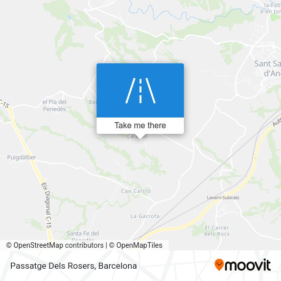Passatge Dels Rosers map