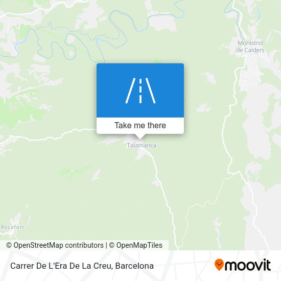 Carrer De L'Era De La Creu map