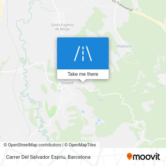 Carrer Del Salvador Espriu map