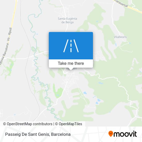 Passeig De Sant Genís map
