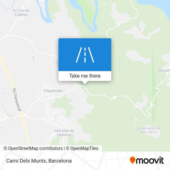 Camí Dels Munts map