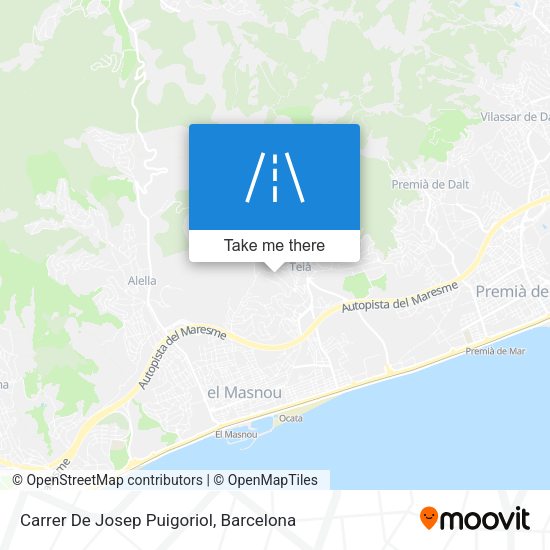 Carrer De Josep Puigoriol map