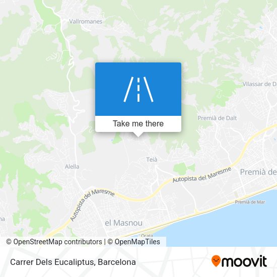 Carrer Dels Eucaliptus map