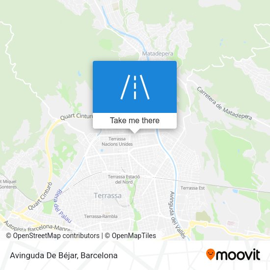 Avinguda De Béjar map