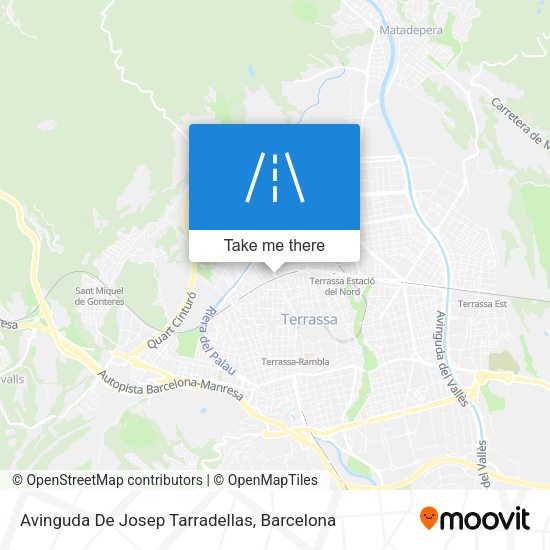 Avinguda De Josep Tarradellas map
