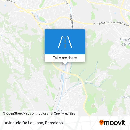 Avinguda De La Llana map