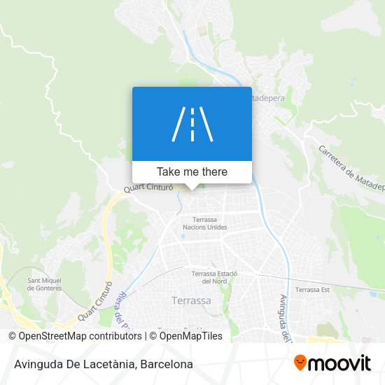 Avinguda De Lacetània map
