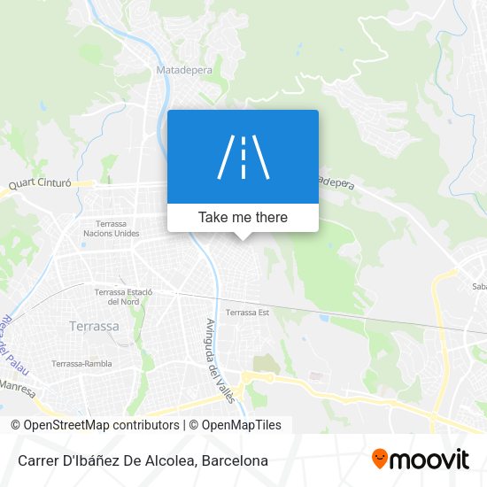 Carrer D'Ibáñez De Alcolea map