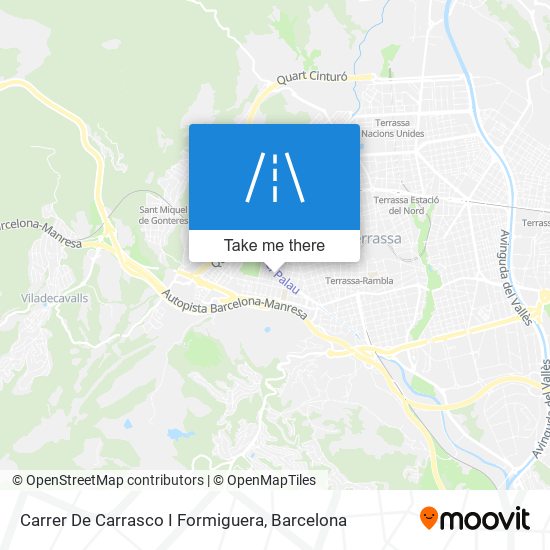 mapa Carrer De Carrasco I Formiguera