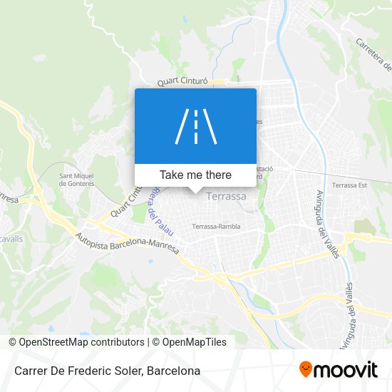 Carrer De Frederic Soler map