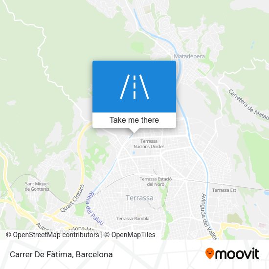 Carrer De Fàtima map