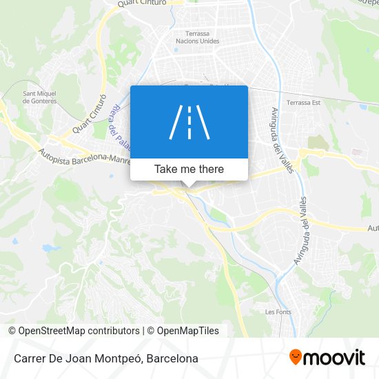 Carrer De Joan Montpeó map