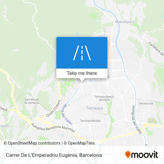 Carrer De L'Emperadriu Eugènia map