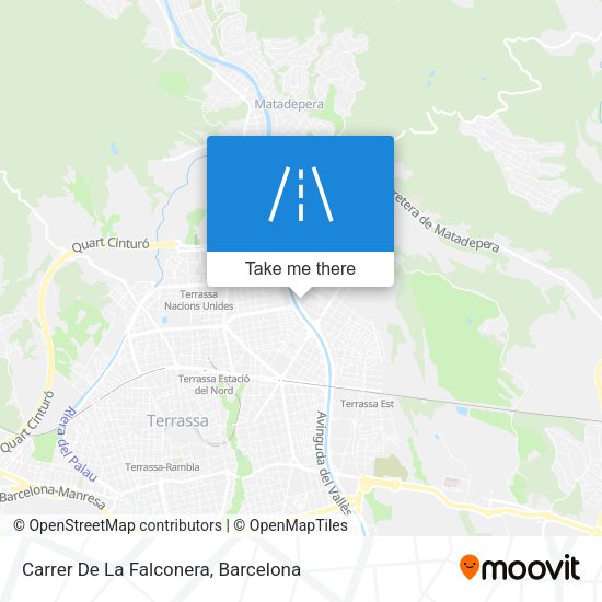 Carrer De La Falconera map