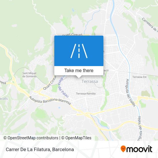 Carrer De La Filatura map