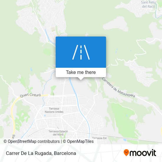 Carrer De La Rugada map