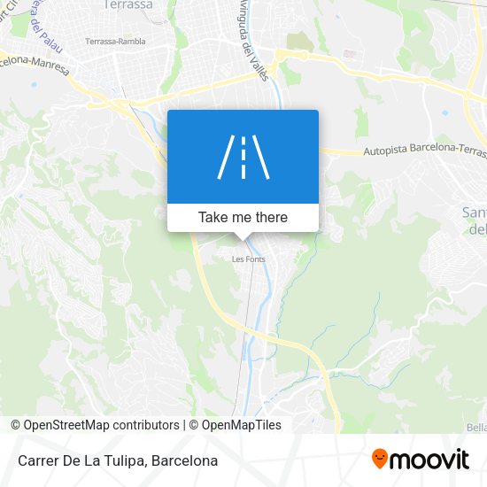 Carrer De La Tulipa map
