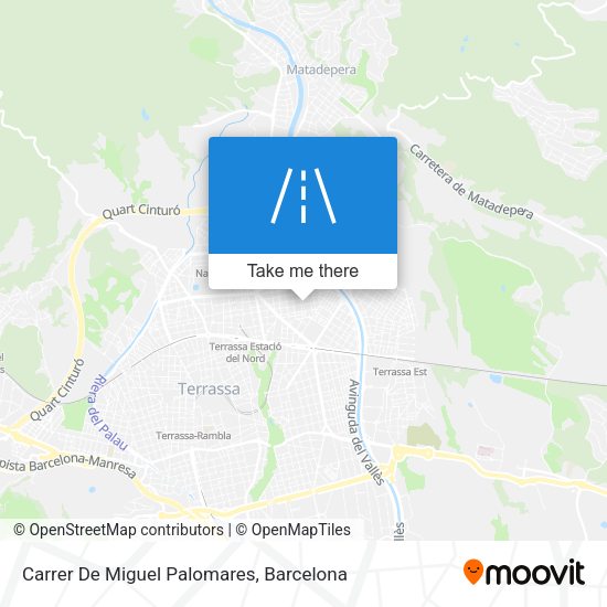 Carrer De Miguel Palomares map