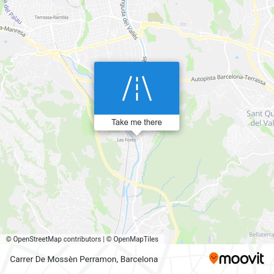 Carrer De Mossèn Perramon map