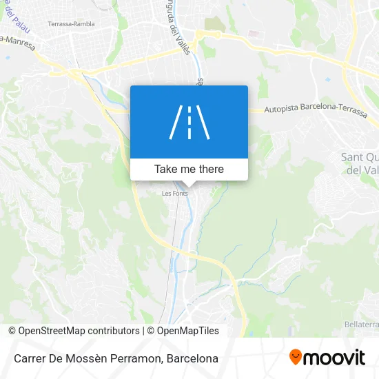 Carrer De Mossèn Perramon map