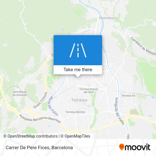 Carrer De Pere Fices map