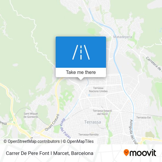 Carrer De Pere Font I Marcet map