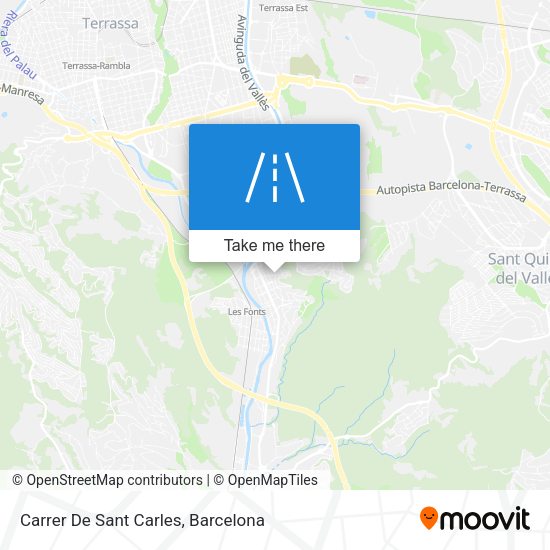 Carrer De Sant Carles map