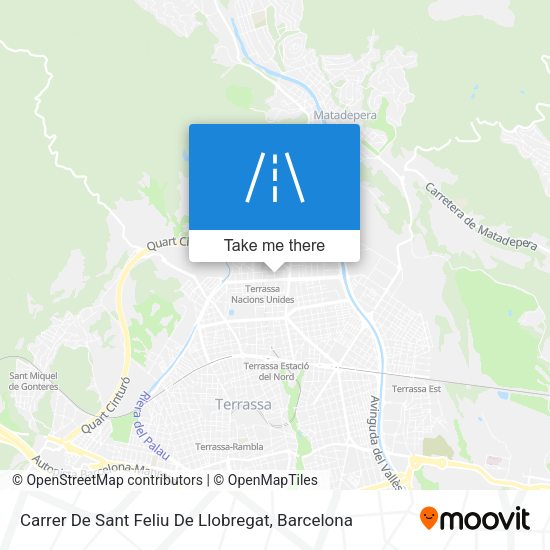 Carrer De Sant Feliu De Llobregat map