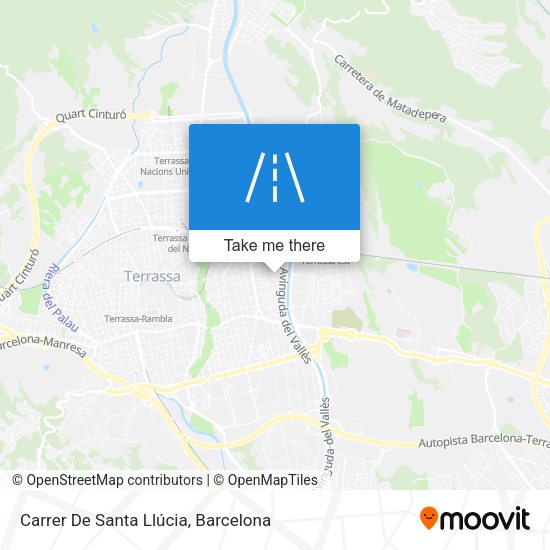 Carrer De Santa Llúcia map