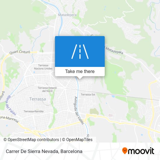 Carrer De Sierra Nevada map