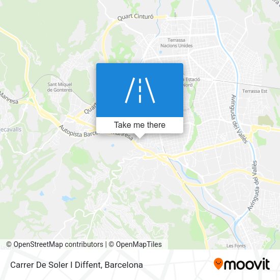 Carrer De Soler I Diffent map