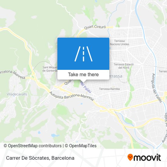 Carrer De Sòcrates map