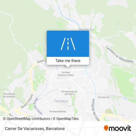 Carrer De Vacarisses map