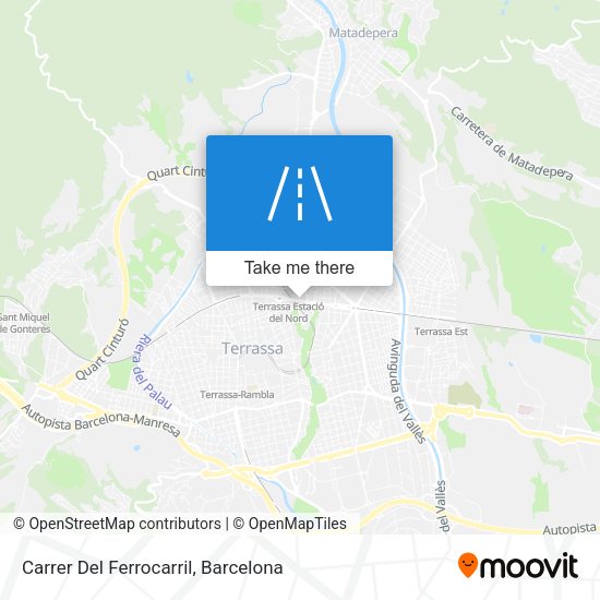 Carrer Del Ferrocarril map