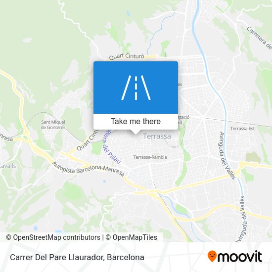 Carrer Del Pare Llaurador map