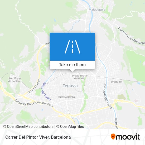 Carrer Del Pintor Viver map