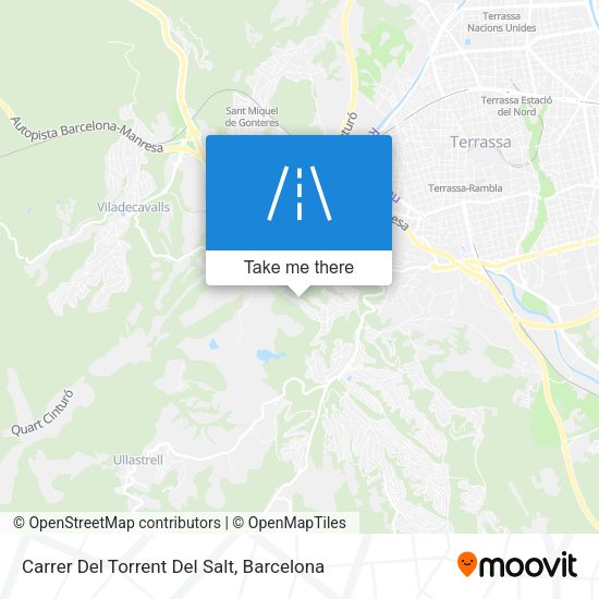 Carrer Del Torrent Del Salt map