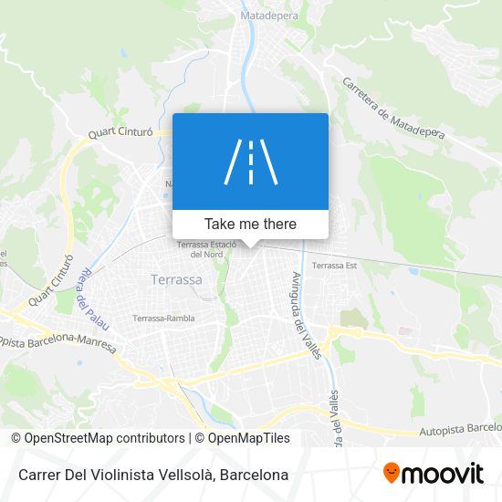 Carrer Del Violinista Vellsolà map