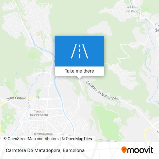 Carretera De Matadepera map
